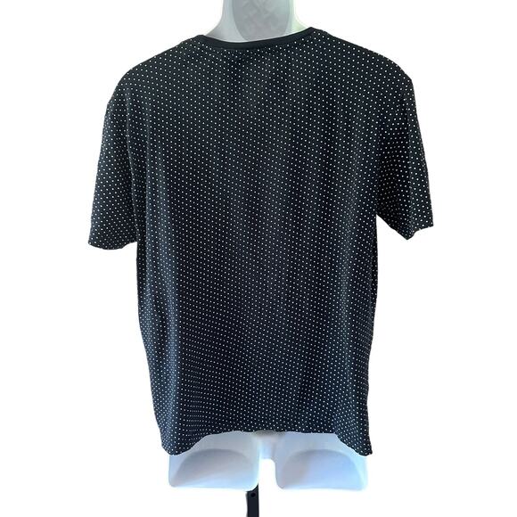 Blue Men’s Polka Dot Shirt - Picture 3 of 5